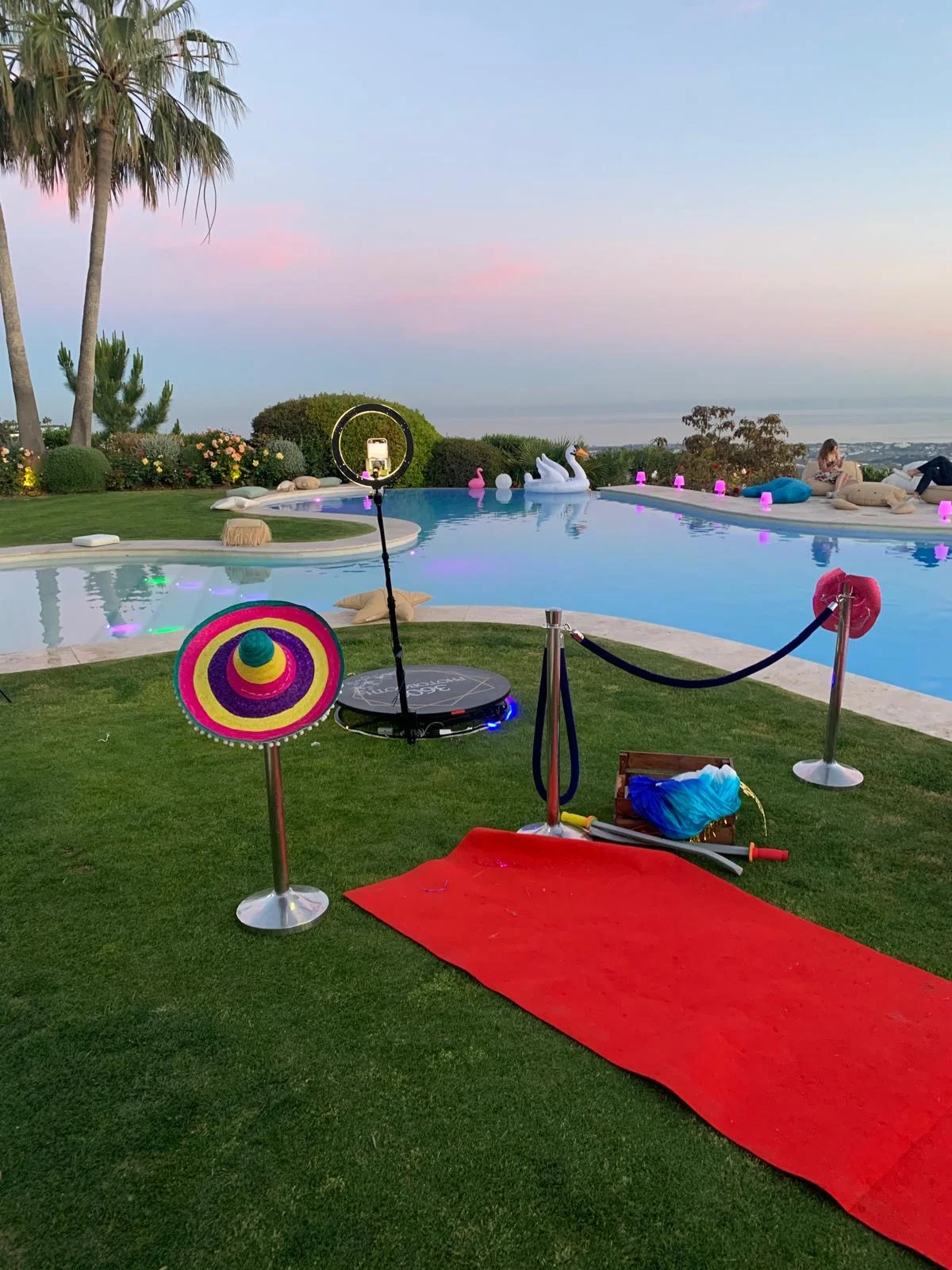 Fotomatón en fiesta de empresa