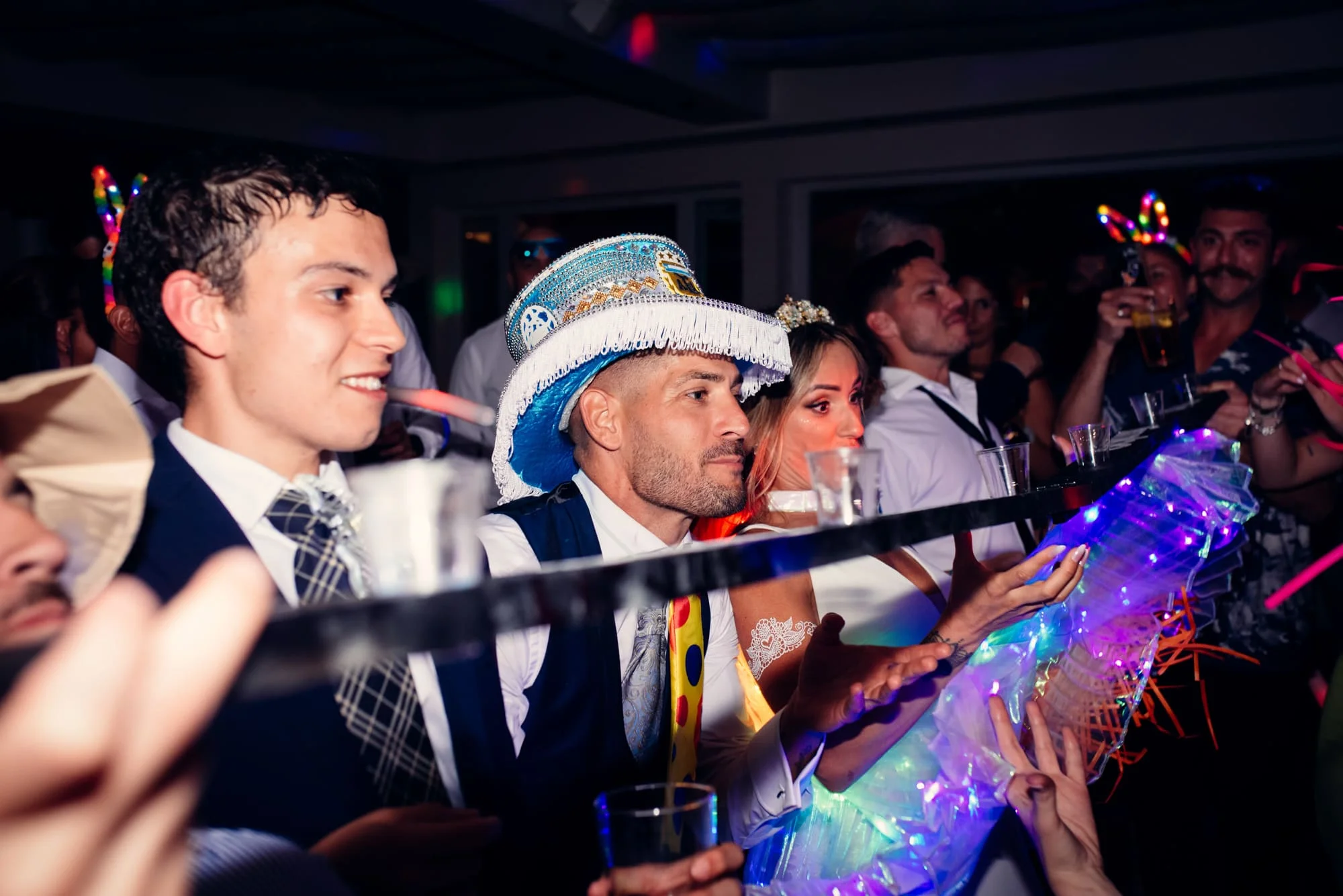 Atrezzo para fotomatón de boda