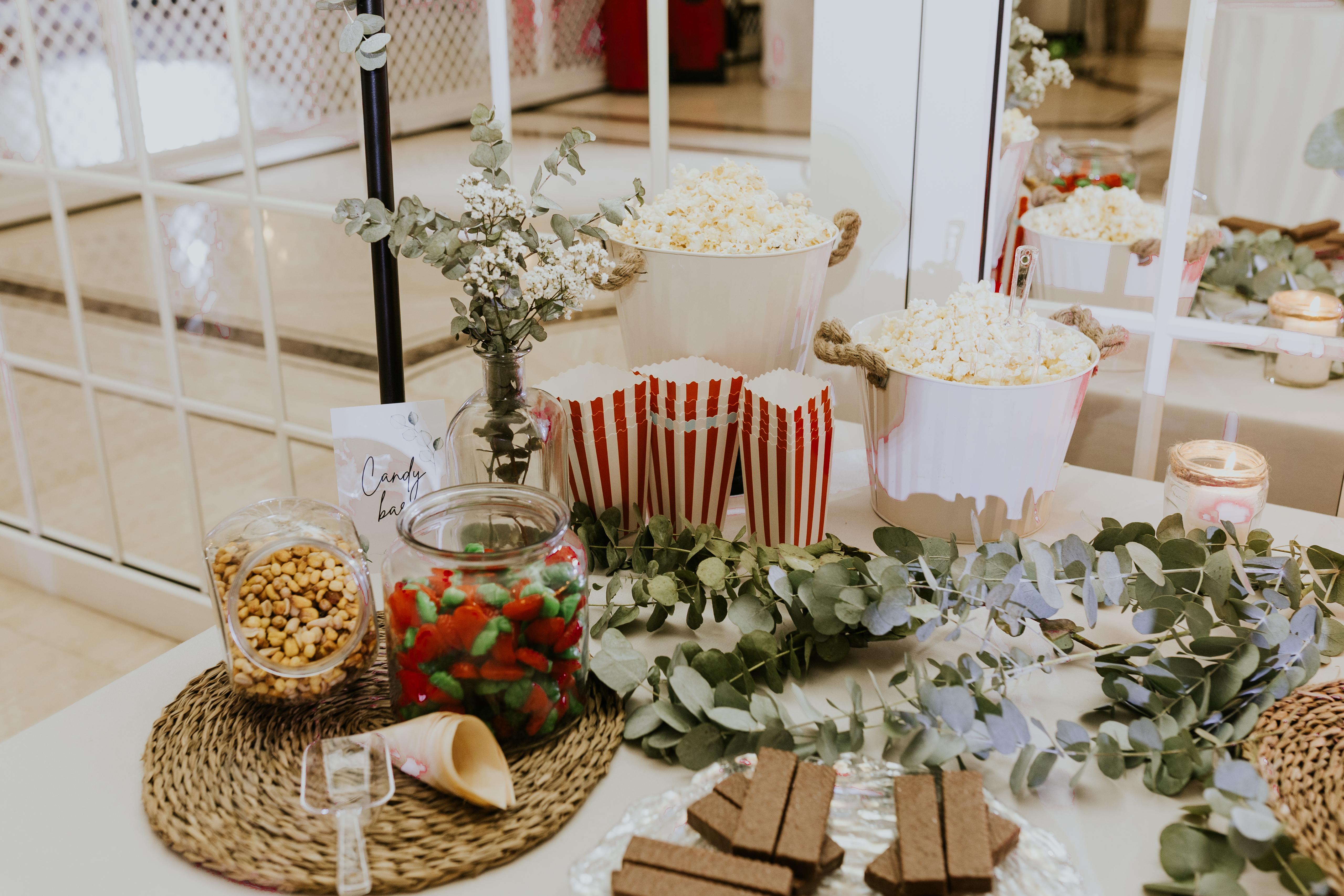 Variedad de dulces en boda