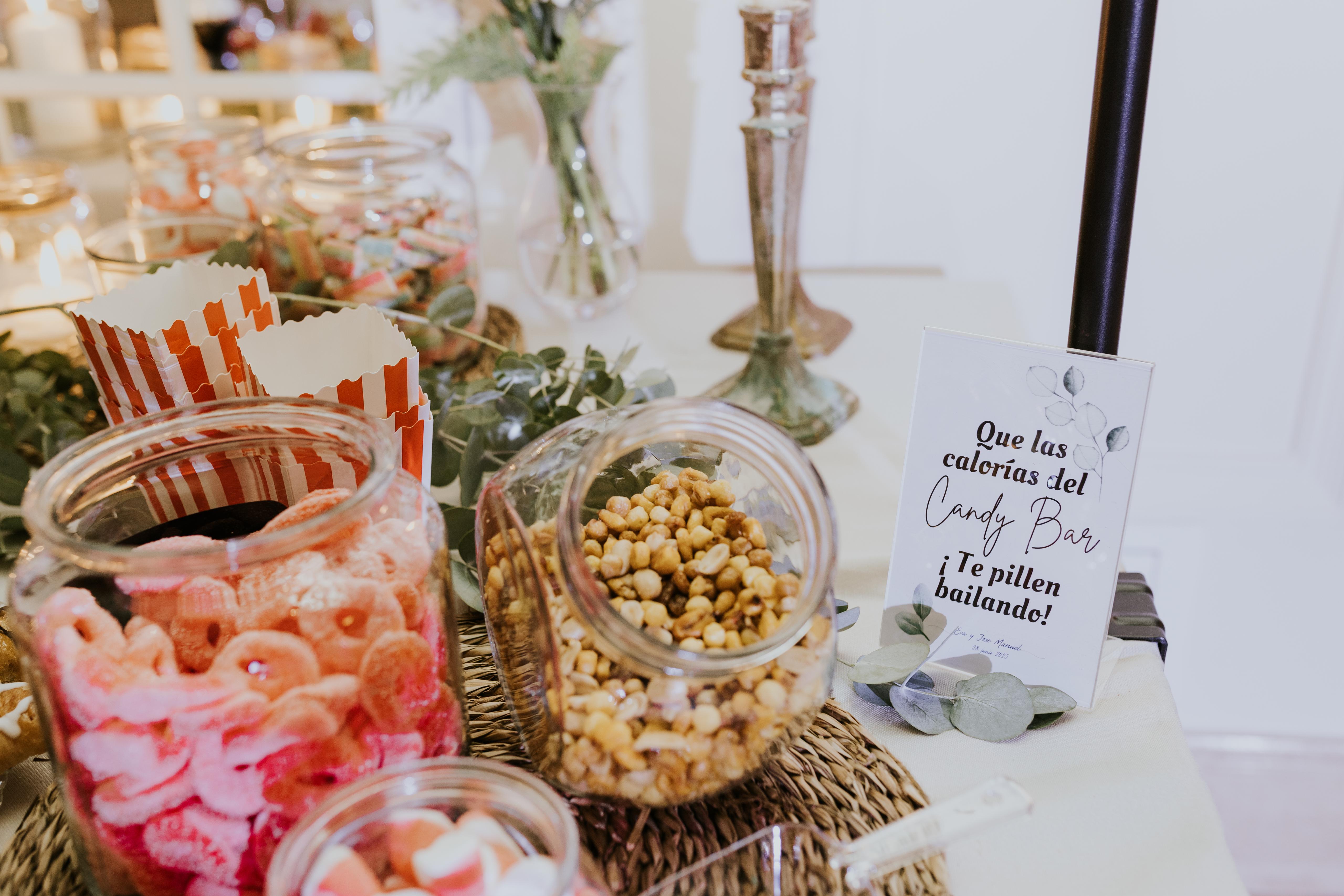 Chuches y golosinas para eventos