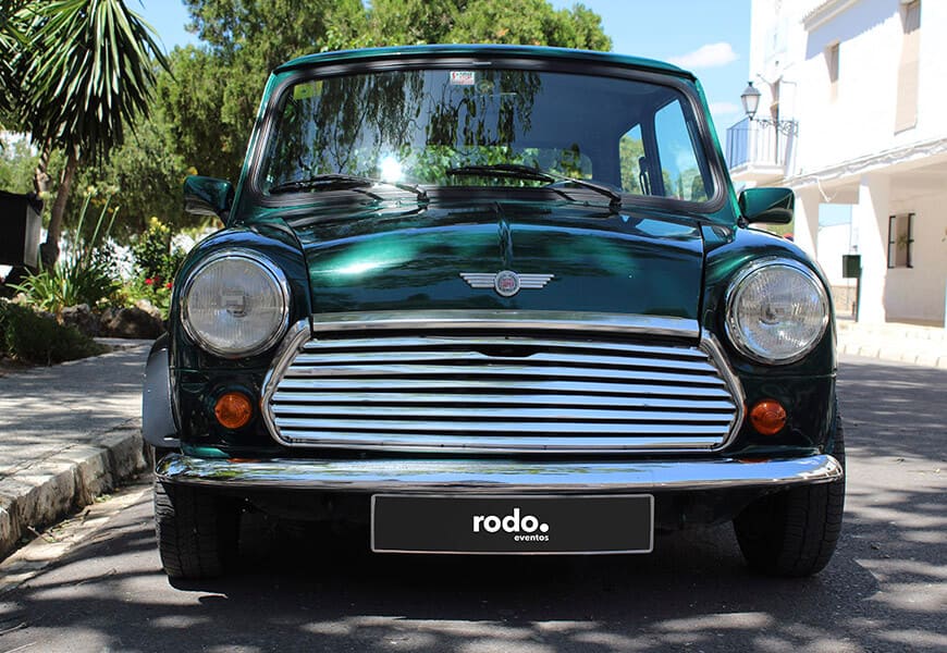 Mini Cooper vista trasera