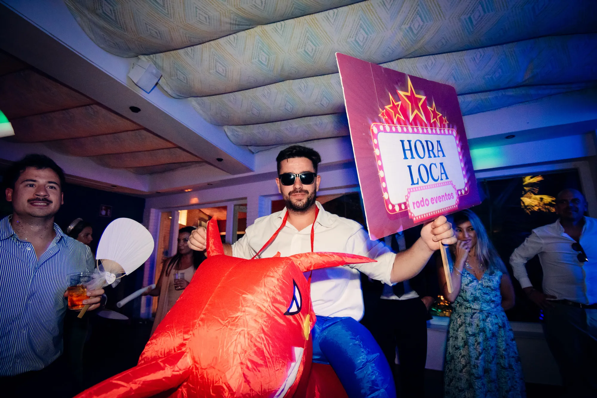 Momento de locura en boda